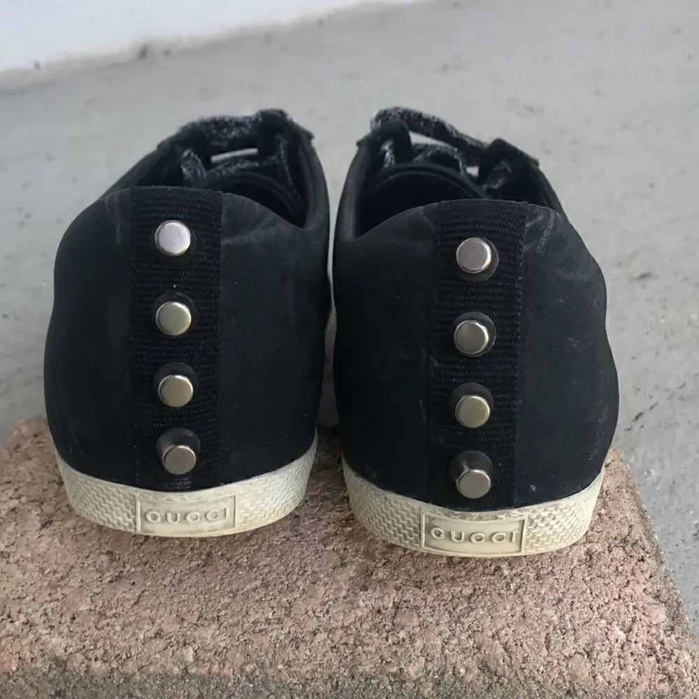 Gucci  Web  Glitter  Sneakers